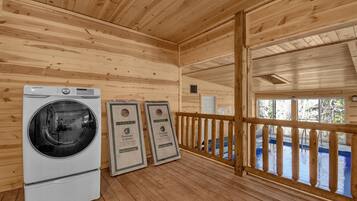 Indoor pool, a heated pool