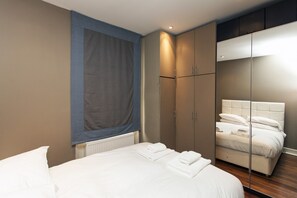 公寓, 1 間臥室 | 書桌、熨斗/熨衫板、免費 Wi-Fi、床單