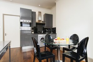 Appartamento, 1 camera da letto | Cucina privata | Frigorifero, microonde, forno, piano cottura