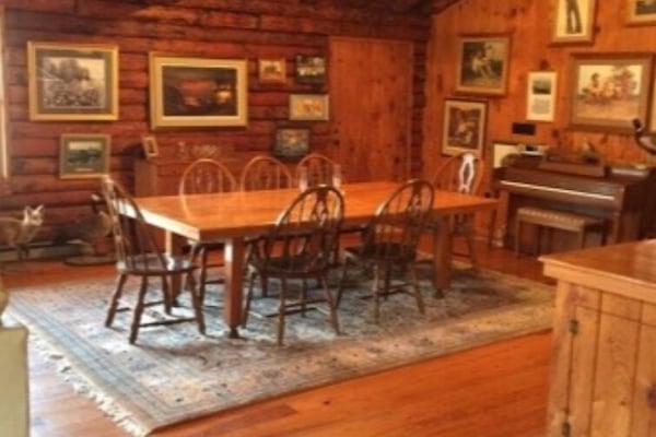 Large dining area.