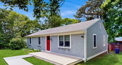 Söpö & kodikas mökki w / patio ja kaasugrilli sydämessä Martan Vineyard!