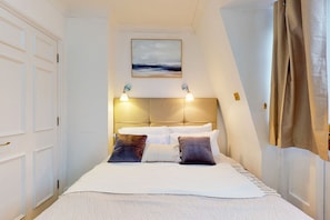 Departamento ejecutivo, con acceso para personas discapacitadas, baño privado | 1 habitación, ropa de cama de alta calidad y camas Select Comfort