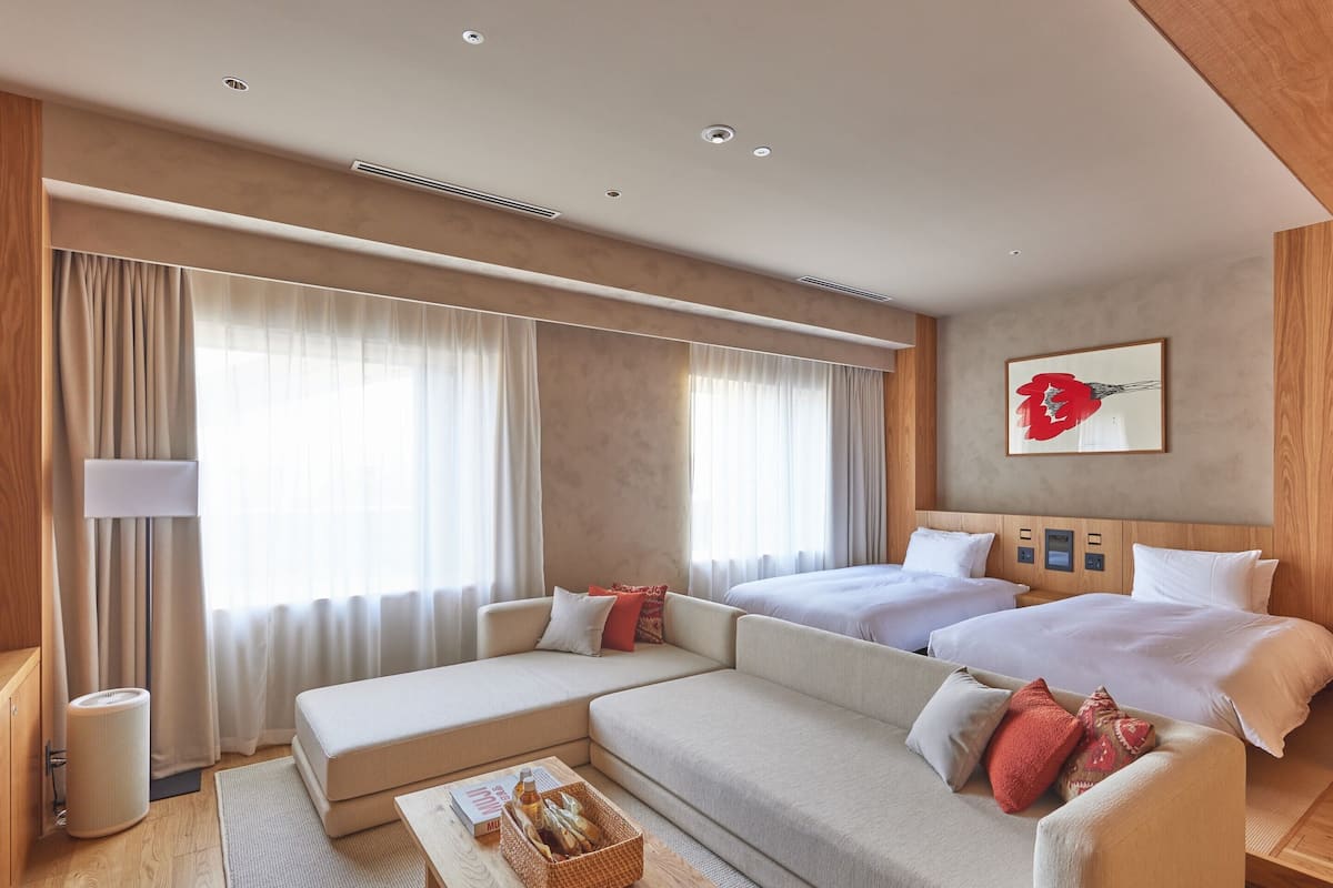 Kamer, niet-roken (MUJI ) (Type A) | 1 slaapkamer, een kluis op de kamer, verduisterende gordijnen