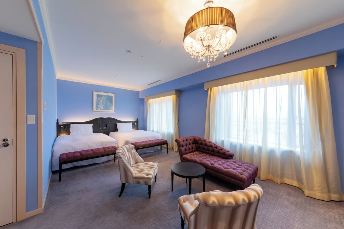 Luxe kamer, niet-roken (GRACE,BF,Executive Lounge Access) | 1 slaapkamer, een kluis op de kamer, verduisterende gordijnen