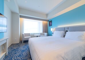 Dobbeltrom – standard, ikke-røyk | Safe på rommet, blendingsgardiner, wi-fi (inkludert) og sengetøy