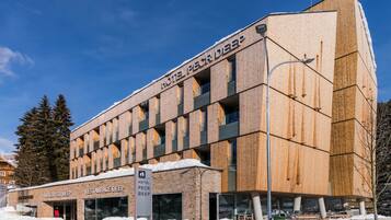 Majoituspaikan sisäänkäynti