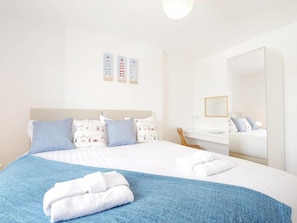 Habitación doble Deluxe | Wifi gratis y ropa de cama 