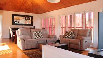 Smart TV, video games, table football, books