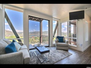TV, fireplace, DVD player