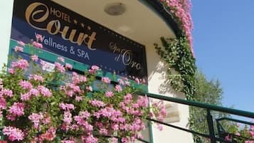 Facciata della struttura