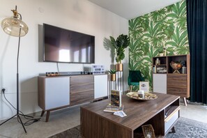 Appartement Deluxe, 2 chambres, non-fumeur | Coin séjour