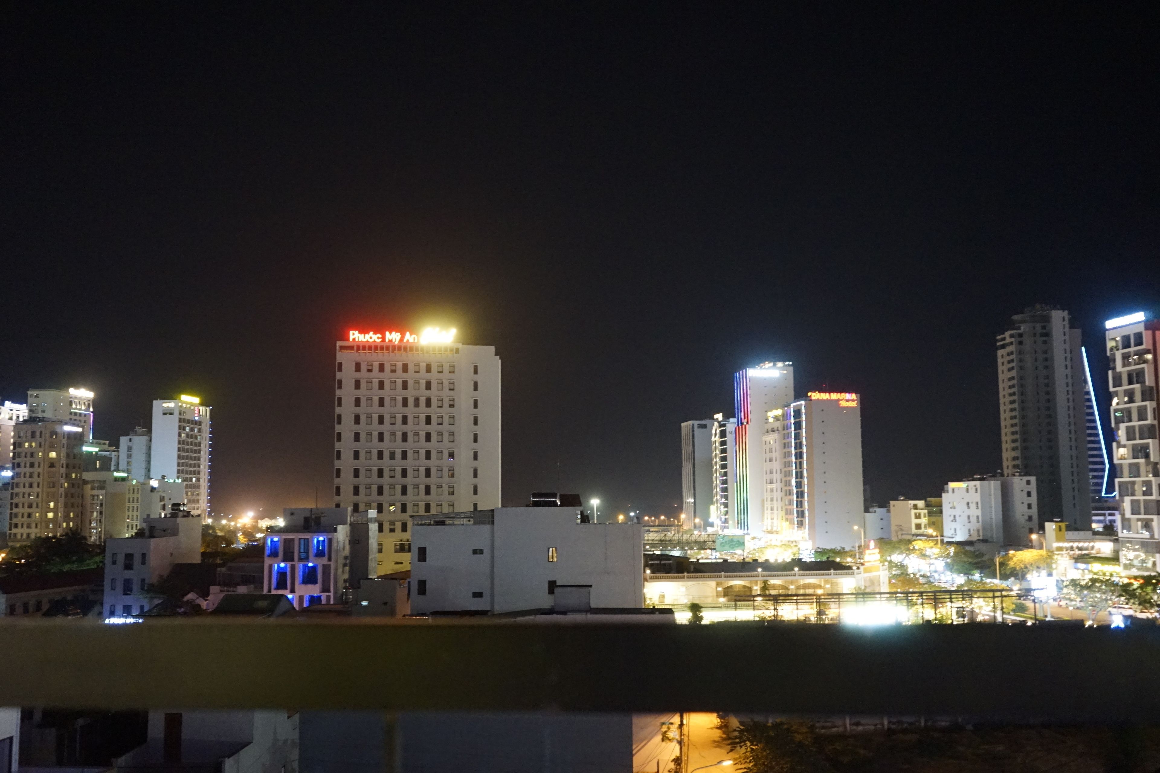 front of property – evening/night