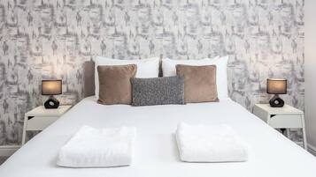 2 habitaciones, decoración personalizada y muebles diferentes