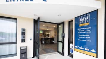 Entrée de l’hébergement
