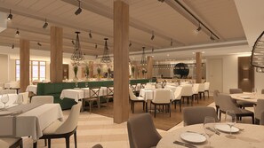 Breakfast and dinner served, Mediterranean cuisine