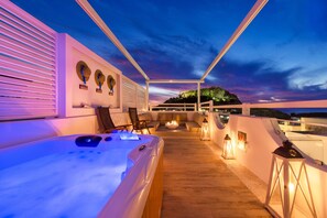 Villa, 2 Bedrooms, Jetted Tub | Terrace/patio - Lindos Allure Villa (Rhodes)