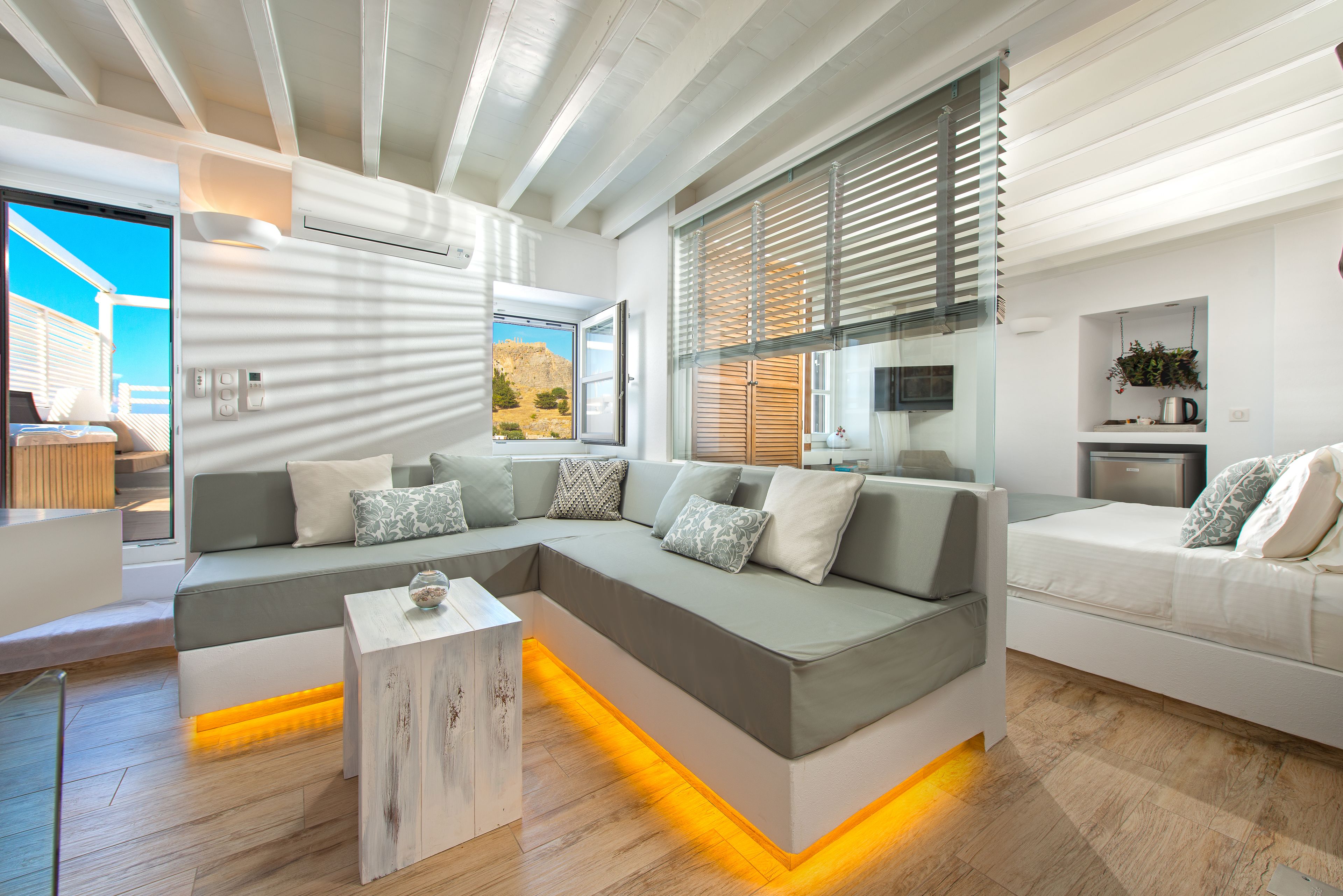 Vila, 2 quartos, banheira de hidromassagem | Vista do quarto