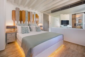 Villa, 2 Bedrooms, Jetted Tub | 2 bedrooms, premium bedding, down comforters, pillowtop beds - Lindos Allure Villa (Rhodes)