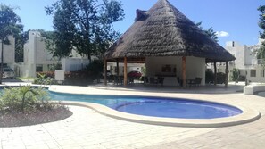 Alberca al aire libre 