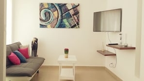 Maison, non-fumeur | Salle de séjour | Téléviseur à écran plat