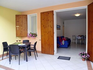 Entrée de l’hébergement