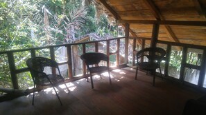 Traditional Bungalow, Smoking, Mountain View | Terrace/patio - Finca De Buen Consejo - Hostel (Pacto)
