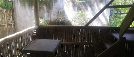 Vista del balcón