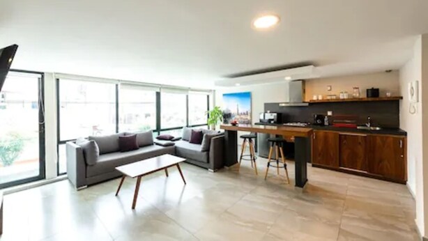 Living area - Rochester 10 (Mexico City)