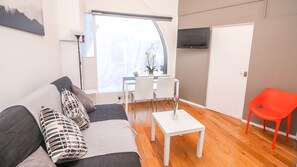 Apartment, Multiple Beds, City View (C) | Living area - Trendy 1 bedroom Shoreditch Apartment (London)