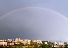 Vista desde la propiedad
