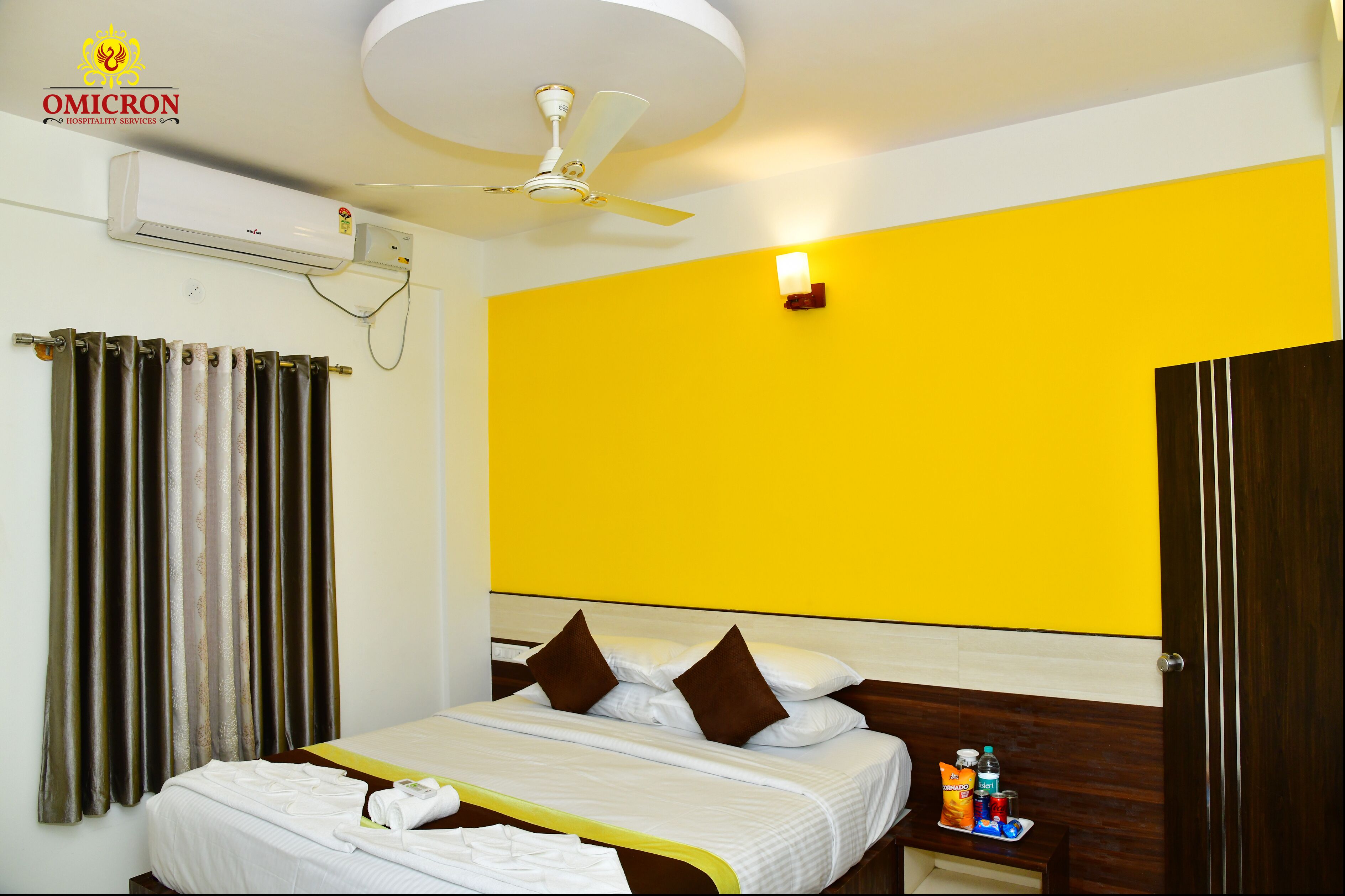 1BHK Studio Room | In-room safe, soundproofing, cribs/infant beds, rollaway beds