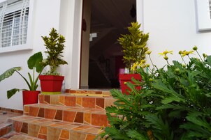 Entrada de la propiedad