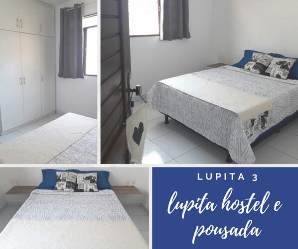 Cortinas blackout, wifi gratis y ropa de cama