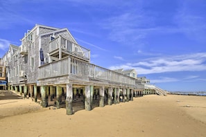 On the beach