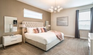 5 bedrooms, iron/ironing board, WiFi, bed sheets