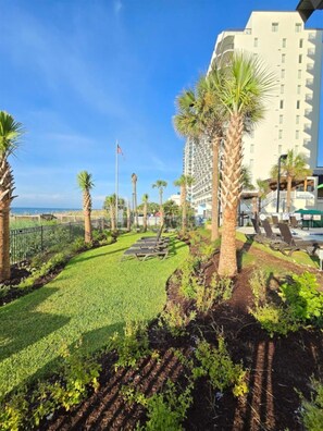 Overnattingsstedets uteområder