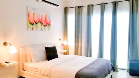 1 bedroom, iron/ironing board, free WiFi, bed sheets. Estudio en Aibonito a minutos del pueblo con parking y wifi incluido 202