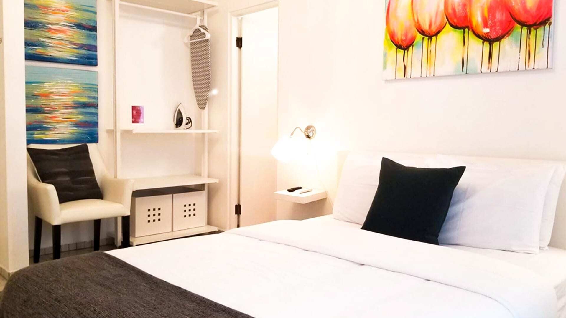 1 bedroom, iron/ironing board, free WiFi, bed sheets