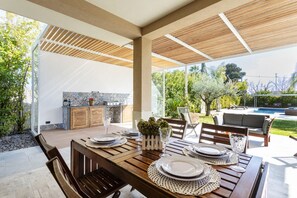 Outdoor dining - Villa Emanuela - Villa with pool (Ispica)