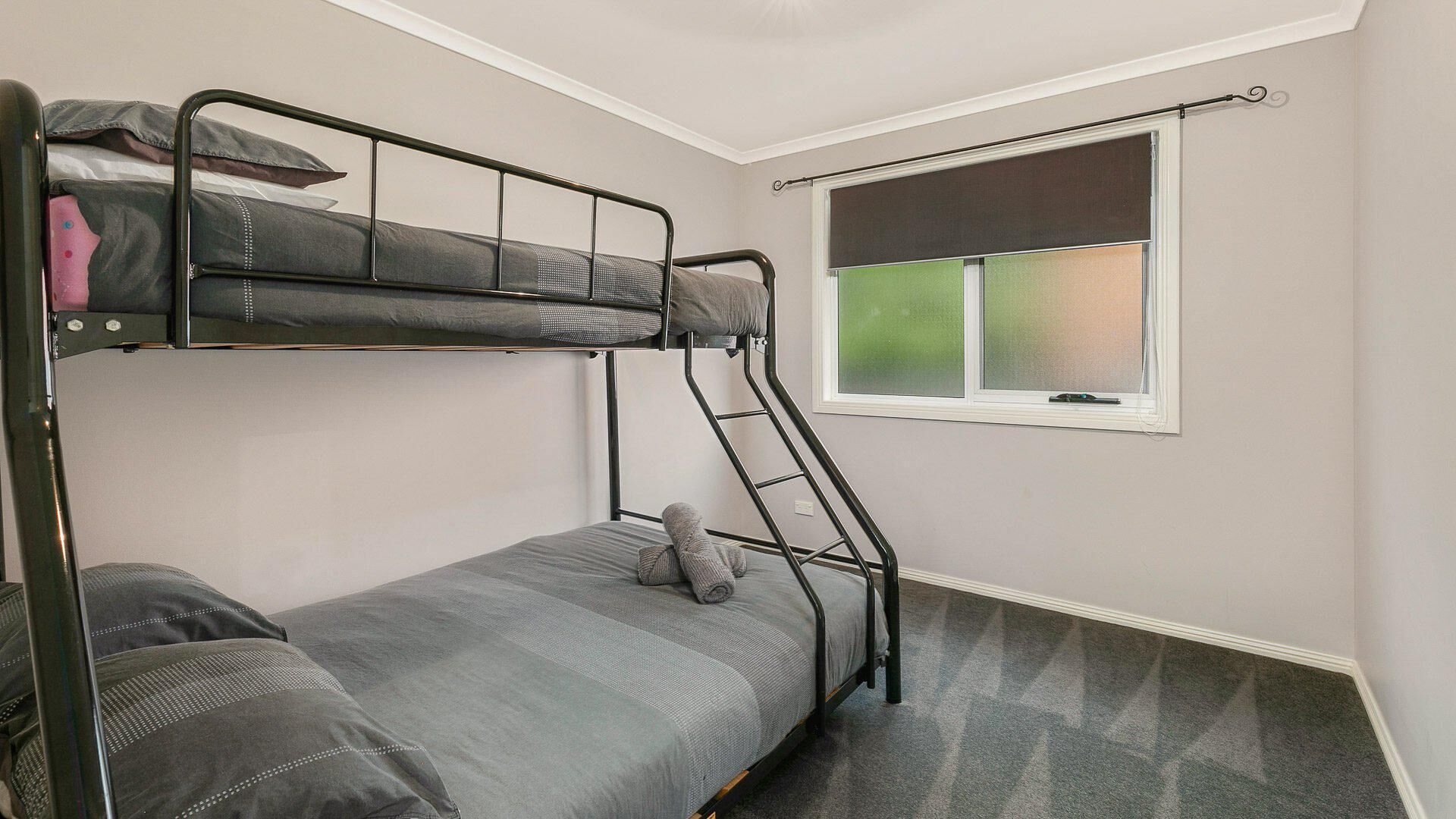 4 bedrooms, iron/ironing board, travel cot, bed sheets