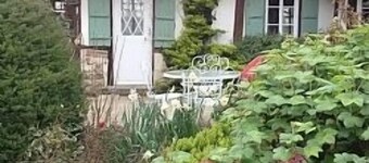 Thatched Cottage on the Banks of the Seine