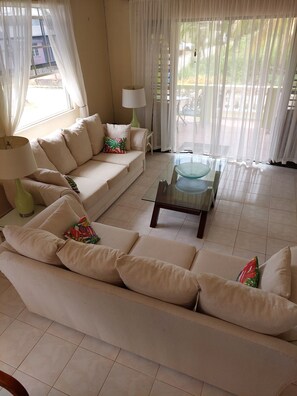 Smart TV, DVD player, books