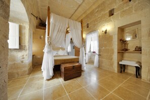 Exclusive Villa, 2 Bedrooms, Terrace, Partial Sea View | In-room safe, blackout curtains, iron/ironing board, cots/infant beds - Tal-barun Farmhouse (San Lawrenz)