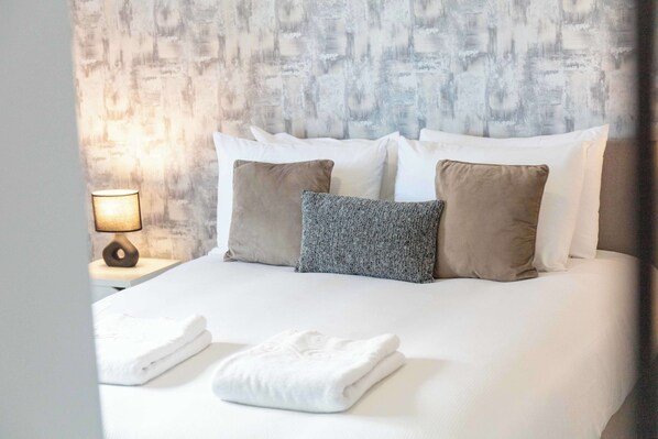 2 sovrum, strykjärn/strykbräda, resesäng och wi-fi