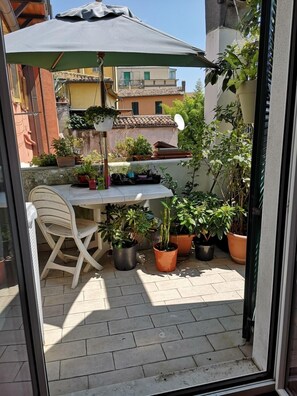 Outdoor dining - APARTMENT IN FULL HISTORICAL CENTER  (Pesaro)