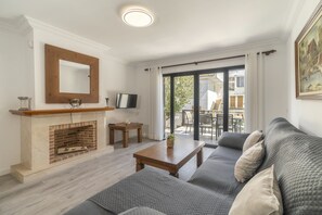TV, fireplace, table tennis