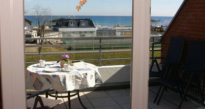 Traumhafter Blick auf die Ostsee... direkt hinterm Deich!