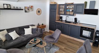 Ferienwohung direkt am Strand der Nordsee und trotzdem zentral in Bensersiel