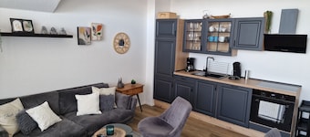 Holiday apartment directly on the beach of the North Sea and still central in Bensersiel