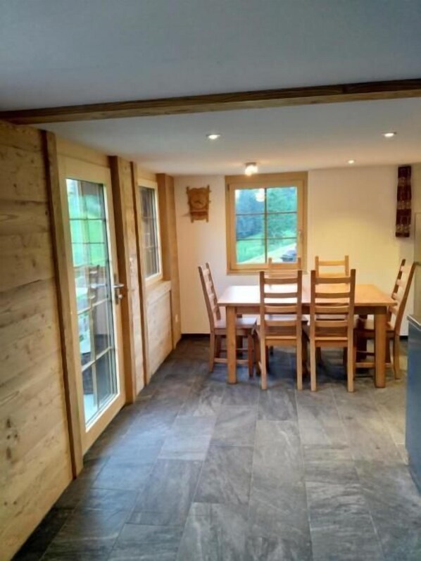 Dining - Holiday cottage Willenschwand Adelboden (Adelboden)